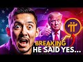 🚨 TRUMP SHOCKER I Can Live With Crypto! The FINAL Green Light for Pi's $314,159 GCV! 🇺🇸