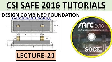 CSI SAFE 2016 TUTORIALS | DRAW AND DESIGN COMBINED FOUNDATION IN CSI SAFE 2016 | PART-1