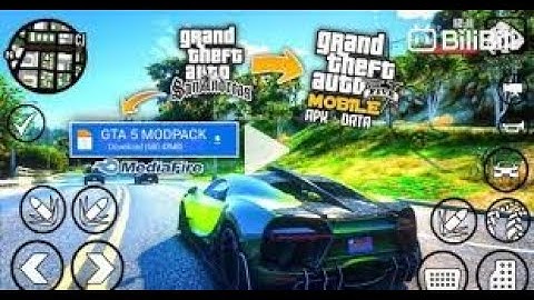 GTA 5 Graphics Modpack For GTA San Andreas Android 11,12,13 | How To Install GTA SA