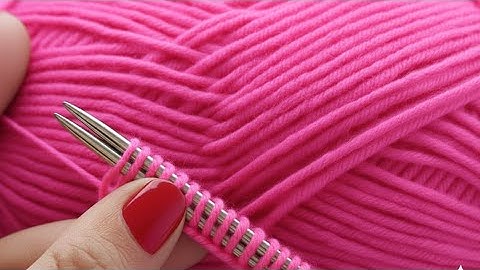 I knitted  🎯🎯🎯a sweater in 2 days with this pattern, easy and beautiful knitting pattern.