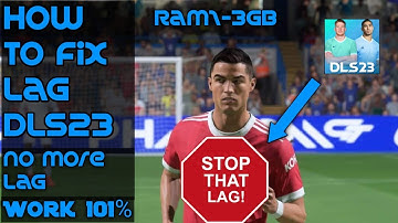 RUN SMOOTHLY!! Best Setting!! How to fix lag Dream League Soccer2023.