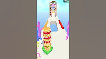 Pancake Run 🍒🥝🥞 Best 3D Gameplay (Android & Ios) #shorts