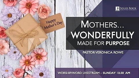 MOTHERS; WONDERFULLY MADE FOR PURPOSE  by Pas. Ver...