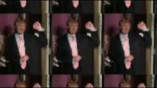 Donald trump dancing to Madonnas material girl song. Actual footage when he had