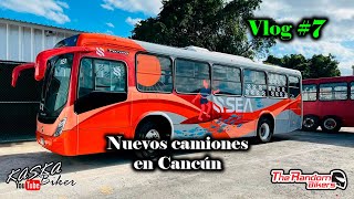 Vlog #7 || Nuevos camiones de la Zona Hotelera de Cancún || Tienen aire acondicionado || Son buenos? by Kaska Biker 96 views 1 month ago 2 minutes, 56 seconds