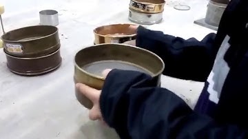 Sieve Analysis Experiment