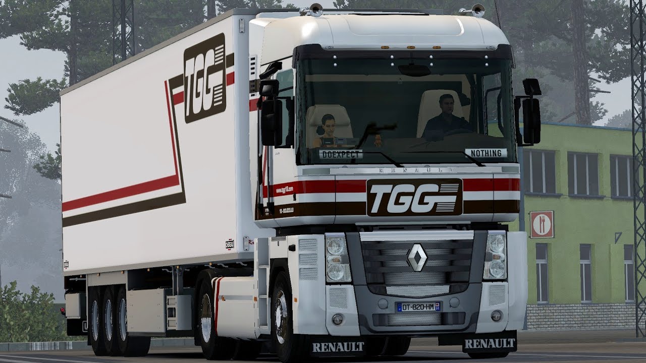Ets 2 1 27 Promods 2 16 Renault Magnum Hamburg Kobenhavn Youtube