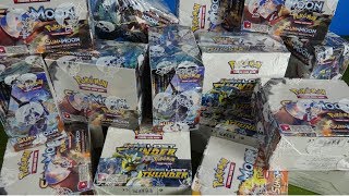Opening 21 Pokemon Booster Boxes (past livestream 1/5)