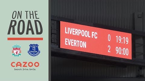 BLUES SECURE MERSEYSIDE DERBY WIN! | ON THE ROAD: LIVERPOOL V EVERTON