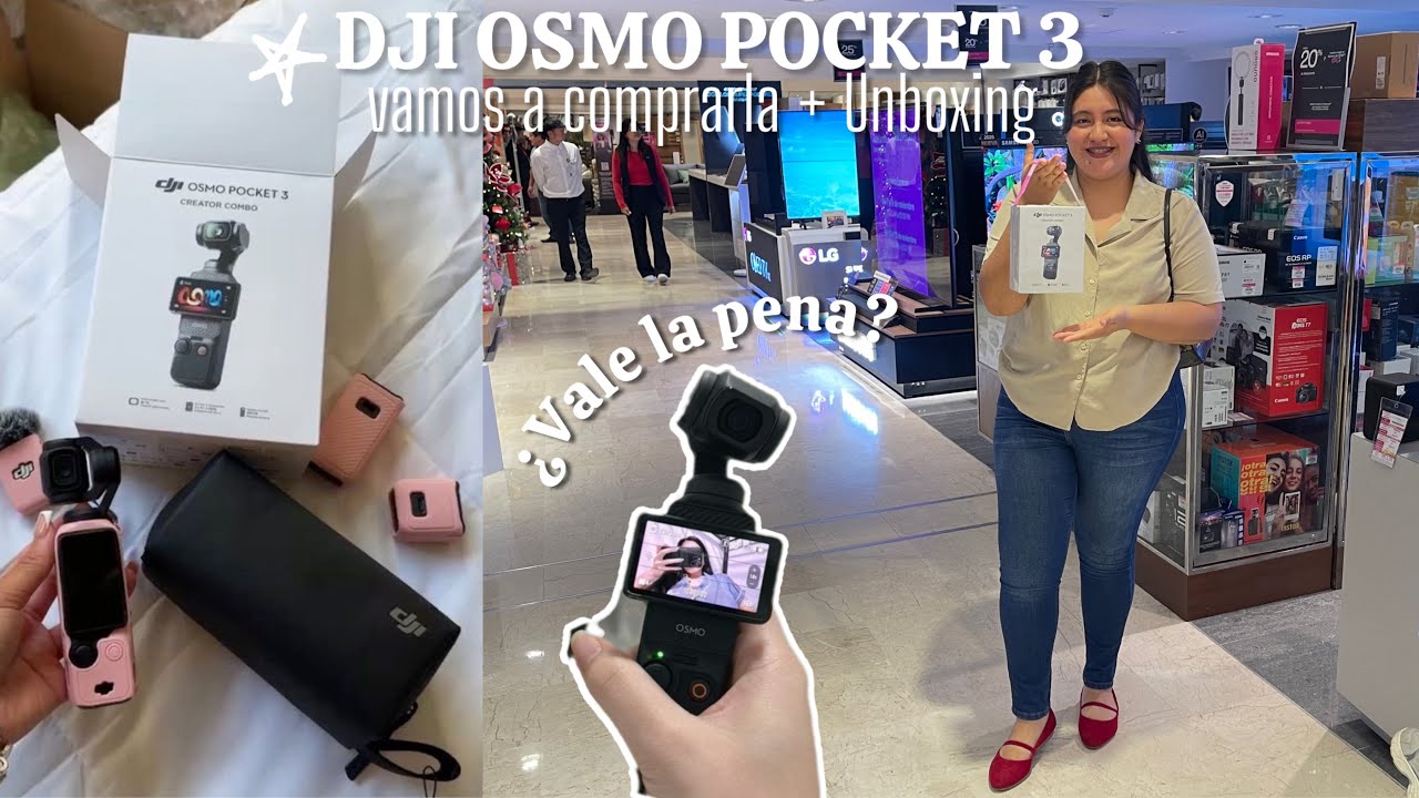 VLOG: Unboxing DJI Osmo Pocket 3 | la cámara de mis sueños🤍 