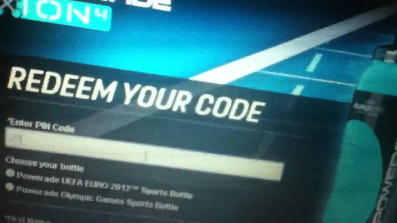 Lot Code Location Powerade Powerade sports bottle free code - YouTube