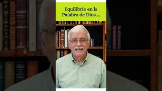 Equilibrio en la Palabra -La espada de Dios hay que saber manejarla tiene 2 filos y es poder de Dios