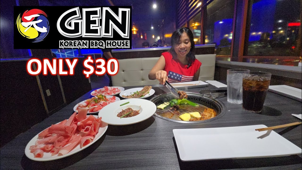 AYCE Korean BBQ at Gen's BBQ House, Only $30