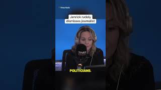 Watch: Robert Jenrick rudely dismisses journalist over accusations of misogyny.