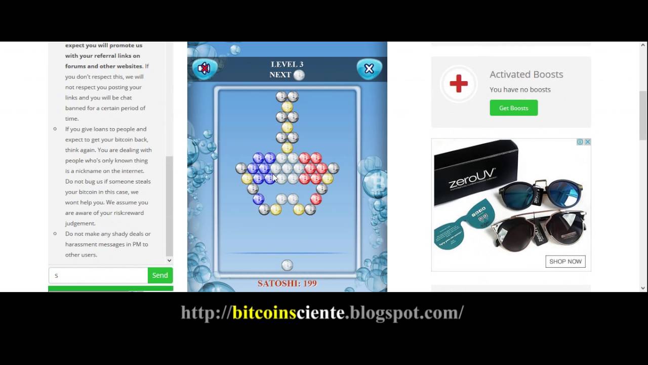 [New] New Bitcoin Faucet + Game + Faucet + Levels + VIP + Ref - YouTube