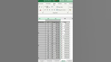 🔽 Trik Group Kolom & Hide Otomatis di Excel! #exceltips #excel