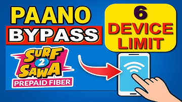 HOW TO BYPASS SURF2SAWA 6 DEVICE LIMIT | Paano dagdagan ang pwedeng maka-connect sa S2S WIFI