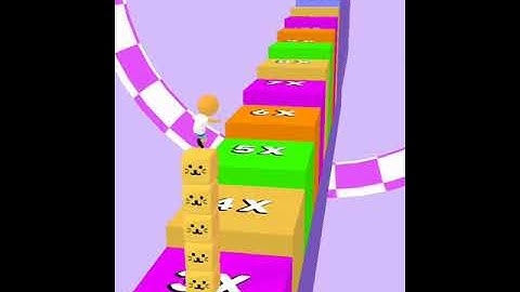 CUBE SURFER GAME all levels mobile gameplay walkthrough android, ios level 29