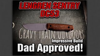 Lengren Sentry DC53 Knife Review: Impressive Build That Even Dad Approved!