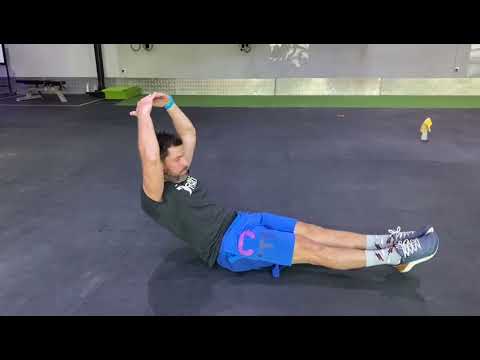 How to Do Double Straight Leg Stretch