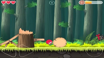 Red Ball 4 : Deep Forest - Level 20 - Walkthrough {Gameplay / HD}