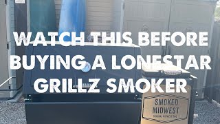 Review of the Lonestar Grillz 20x36 Offset Smoker