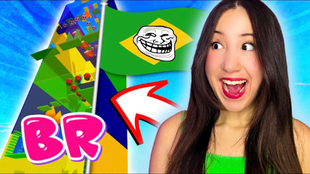 CRIEI UM SLAP TOWER DO BRASIL no ROBLOX!