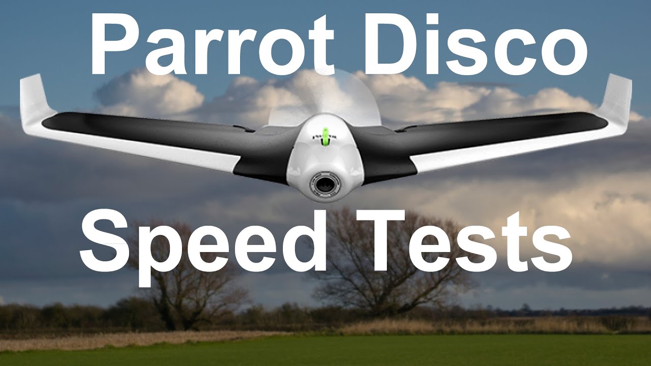 parrot disco speed