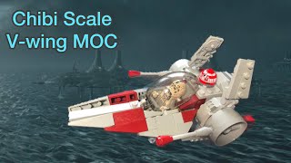 Chibi-Scale Republic V-Wing = Lego Star Wars MOC Showcase!