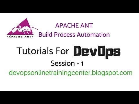 Apache ANT Tutorials for Beginners | ANT Build Process Automation | Build Java Applications - 1