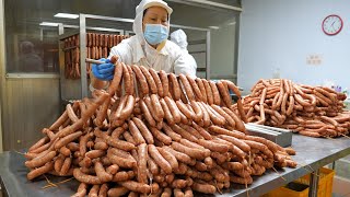 flying fish roe sausage  Taiwan sausage factory