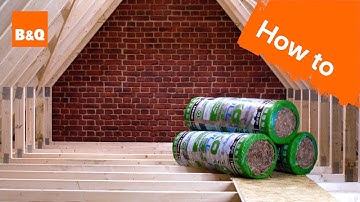 How to install loft insulation | DIY