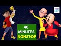 Motu Patlu + Shiva | 40 Minutes Non-Stop | Cartoon Videos For Kids | Voot Kids