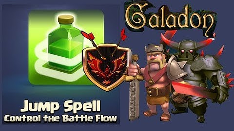 Clash of Clans - NEW Jump Spell World Premiere!