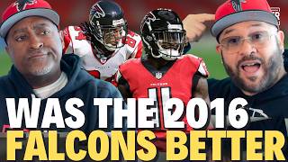 2016 Falcons vs 2012 Falcons… Who Y’all Think Winning? #atlantafalcons screenshot 2