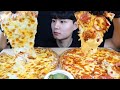 치즈피자+페퍼로니파자 리얼사운드 먹방ASMR Cheese Pizza&Pepperoni Pizza mukbang チーズピザ ペパロニピザ พิซซ่าชีส eating sounds