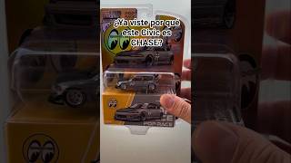 Encontré el CHASE del Honda Civic EG de Pop Race 👀 #HondaCivic #Mooneyes #Diecast #HotWheels
