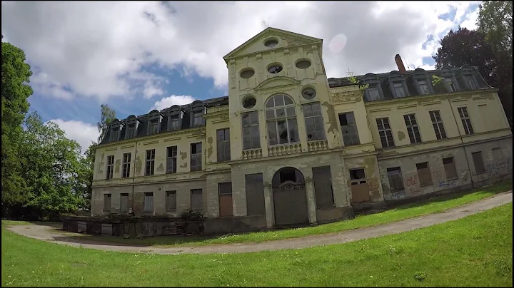 Abandoned castle (Castle G) Germany May 2019 with Gopro Hero5 and DJI Mavic Pro
