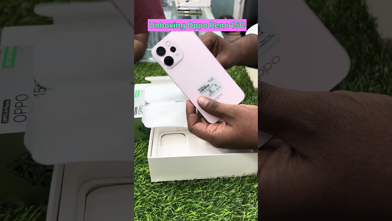 Unboxing Oppo Reno 15c !! 