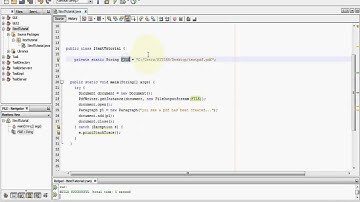 JAVA EASY PDF GENERATOR ITEXT