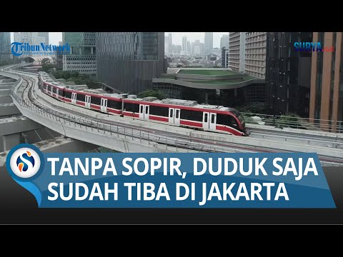 TANPA MASINIS, TANPA MACET, TANPA BANJIR, LRT Jabodebek Segera Beroperasi Tahun Ini