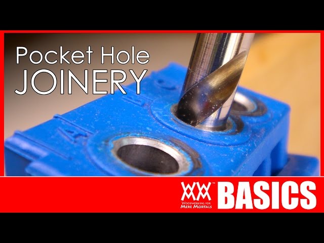 Beginner's guide to pocket hole joinery | WOODWORKING BASICS class=