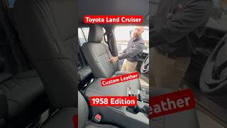1958 Land Cruiser with Custom Leather Interior - Under $60,000 #LandCruiser #1958LandCruiser #suv