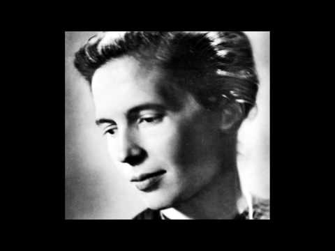 Schumann - Gesänge der Frühe, Op. 133 - Edith Picht-Axenfeld