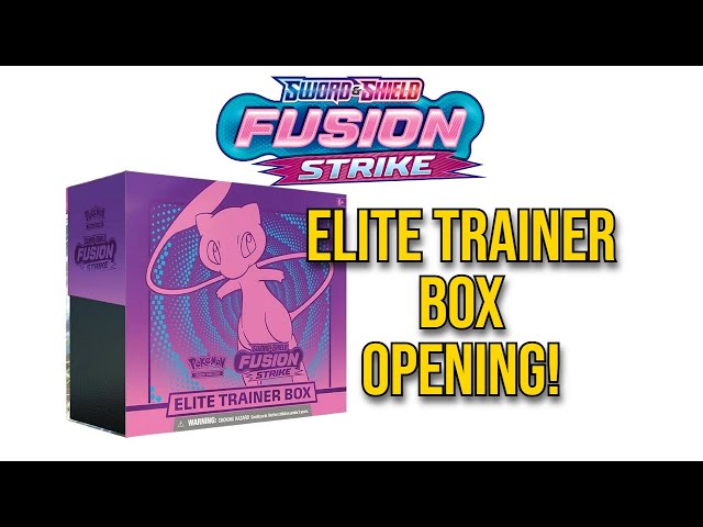 Pokémon Fusion Strike Elite Trainer Box: ETB Opening! - YouTube