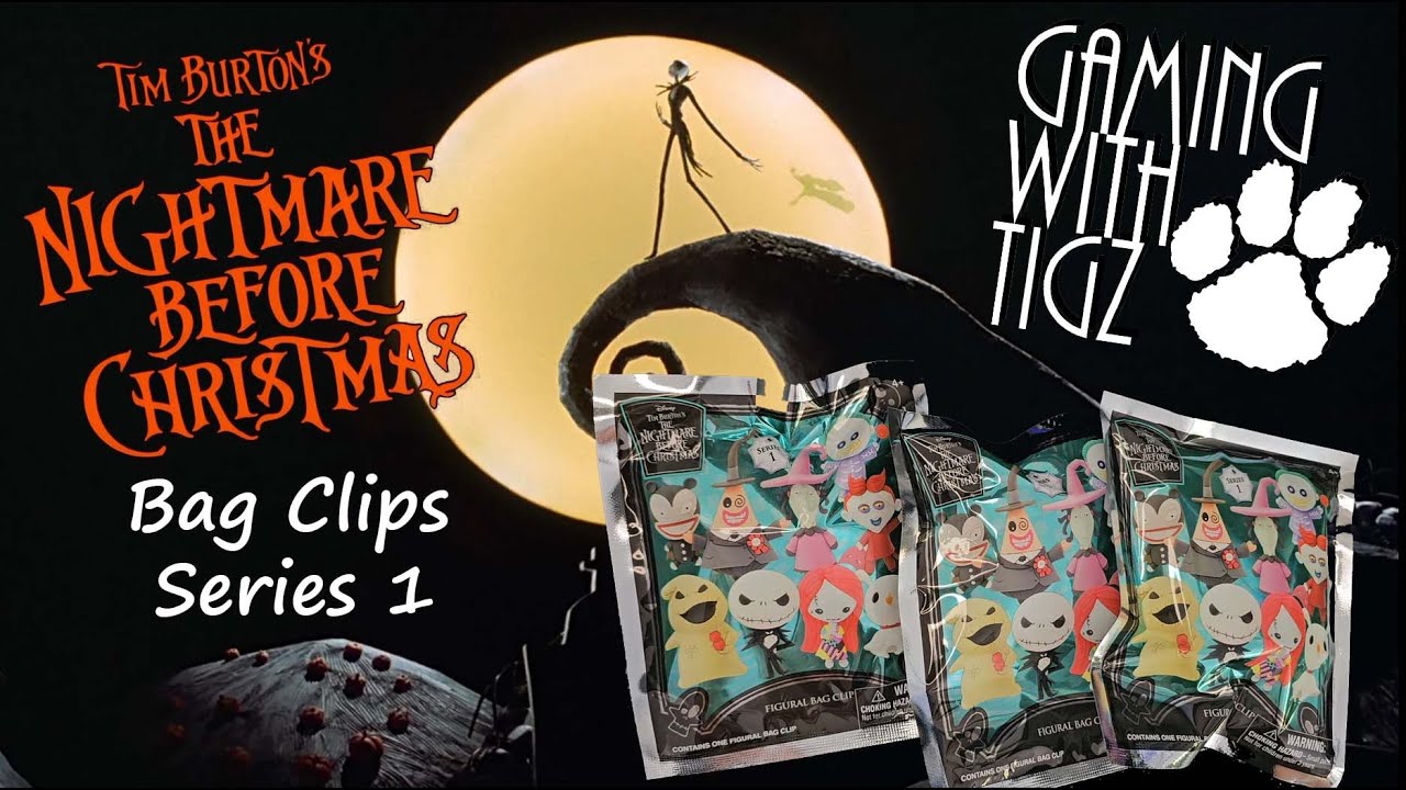 Opening Nightmare Before Christmas Mystery Bag Clips - Series 1!! (2)