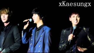 20111004 KRY Concert in Nanjing - YeWook moment