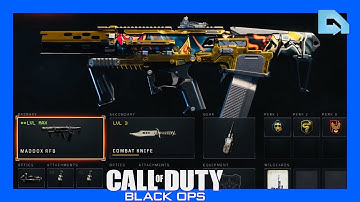 ‼️Fast Mags Attachment 👏🏼🙏🏼😇 MADDOX RFB Assault Rifle [ BO4 ]