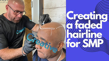 Faded Hairline for SMP | Creative Scalps USA