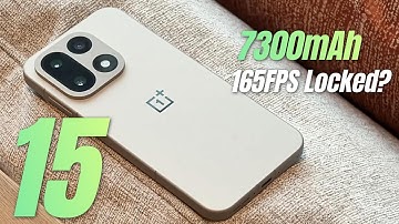 The OnePlus 15 Review: 165Hz refresh rate,The Battery King is BACK! 7300mAh & S8 Elite Gen 5